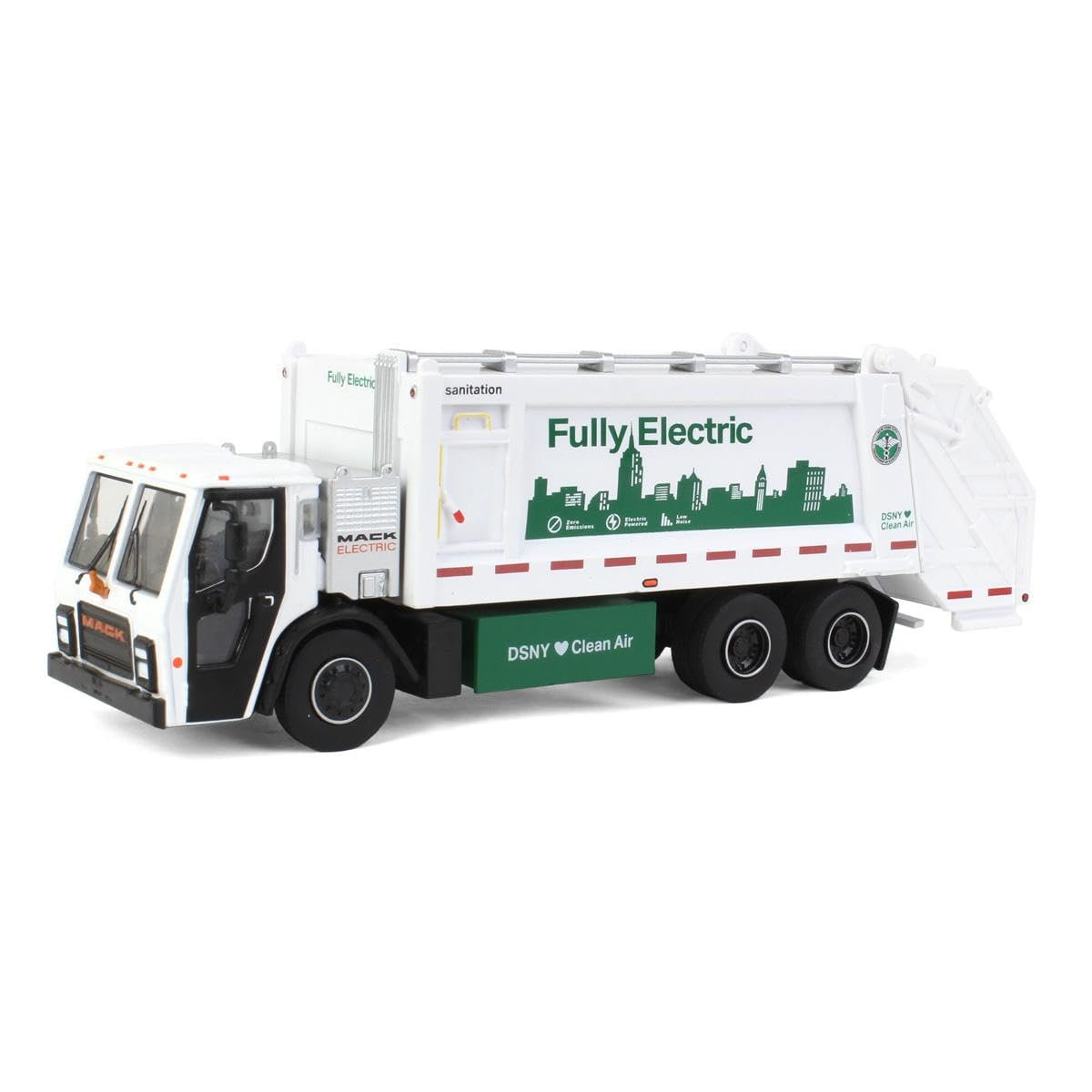 Amazon.com: Greenlight 1/64 2021 Mack LR Electric Rear Loader